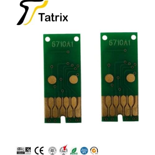 Tatrix T6710 Waste Ink Maintenance Tank Chip For Epson WorkForce Pro WF-5190 WF-5690 WF-4630 WF-5110 WF-5620 WP-4010 WP-4520