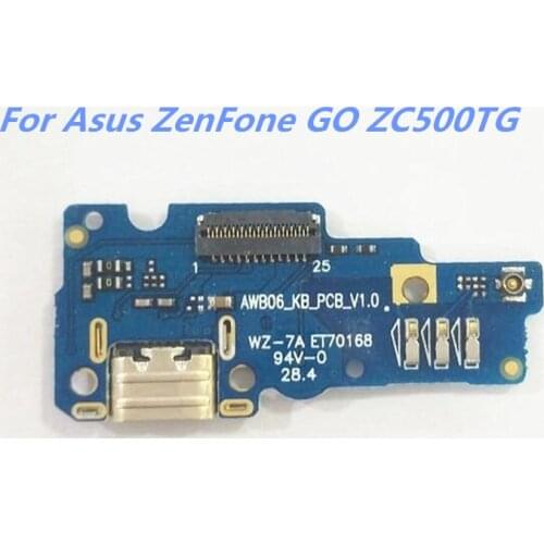 USB charger connector For Asus ZenFone GO ZC500TG USB Charging Dock Port Connector Flex Cable Replacement Spare Parts