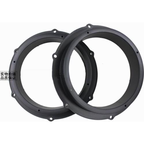 2PCS 8 - 6.5 inch for Volkswagen Magotan Skoda Washer Adapter Brackets Speaker Mount Plates Special Speaker Mat Solid Pad Nylon