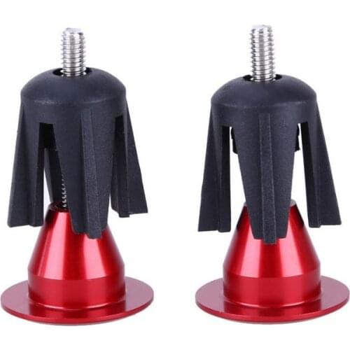 2pcs/set MTB Road Bike Durable Handlebar End Plugs Handle Bar Caps Bicycle Sleeve Handlebar End Plugs Lightweight Grips Cover