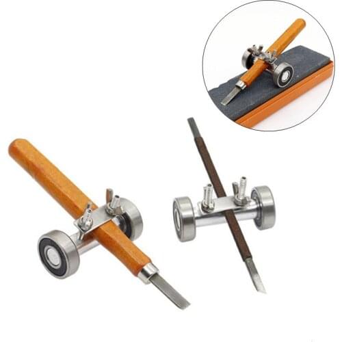 26mm Fixed Angle Holder Hone For Sharpening Blade Woodworking Tools Knife Cutter Sharpener Chisel Sharpener Guide Tool