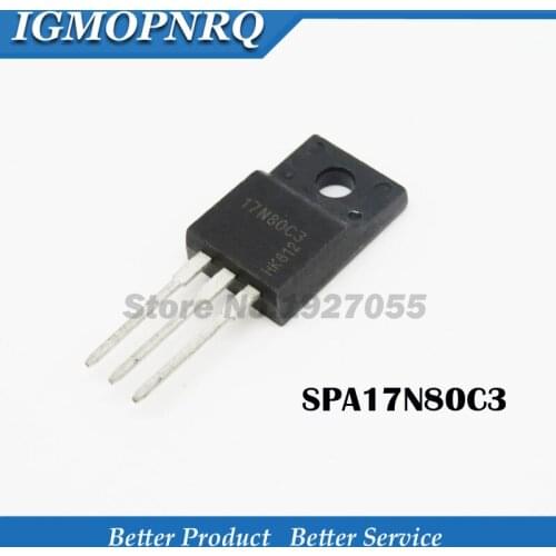 5pcs SPA17N80C3 TO-220F 17N80C3 TO-220 17N80 SPA17N80 new