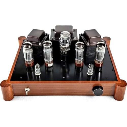 6U8 6F2 push EL34 6P3P 6L6 5881 KT88 push-pull tube power amplifier 30Wx2, frequency response: 20HZ -25KHZ +-1DB