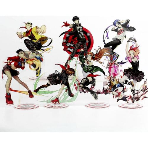 Anime Persona 5 Ren Amamiya Anne Takamaki Yusuke Kitagawa Acrylic Stand Figure Model Plate Display Tabletop Decor Cosplay Gift