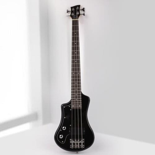 Left lefty hand electric bass mini travel kid bass free shipping