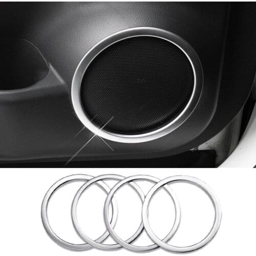 Car Interior Speaker Horn Frame Trim Decoration Ring for Nissan Qashqai 2014-2020 2016 2017