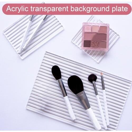 Cosmetics Showing Board Simplicity Wear Resistant Acrylic Props Photography Background Makeup Tray Photo Background Board