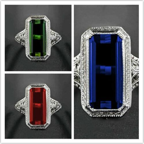 Fashion womens European and American womens ring natural grandmother wedding ring