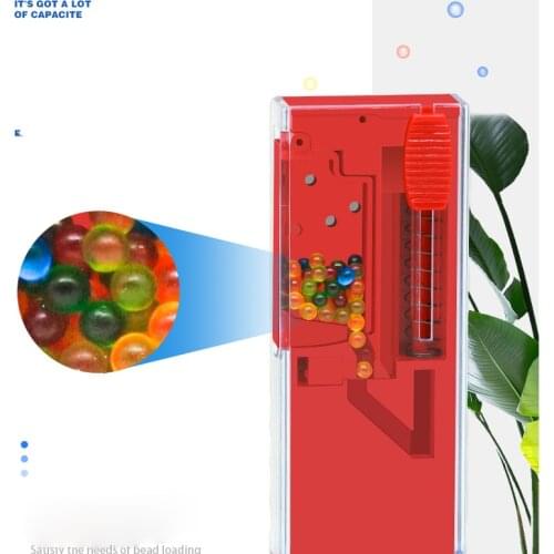 2021 New Bead Pusher DIY Pop-up Smoke Push-ball Box Portable Cigarette Filling Device Beads Pops Machine Smoking Accessories