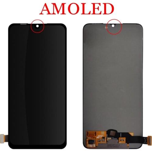 New 6.38inch AMOLED Original For Vivo V17 V17 NEO Touch Screen With Lcd Display Panel Lens Glass Digitizer