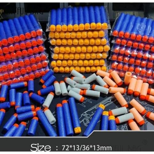 PB Playful bag EVA Foam bullet for soft bullet gun CS toys equipment Safety soft head Soft bullets DIY CS sport accessory QF47S