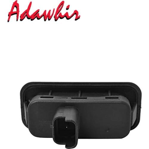 Car Back-up Switch Boot Tailgate Trunk Release Switch 8200076256 for Renault Clio Megane Captur Kangoo Black Luggage Switch