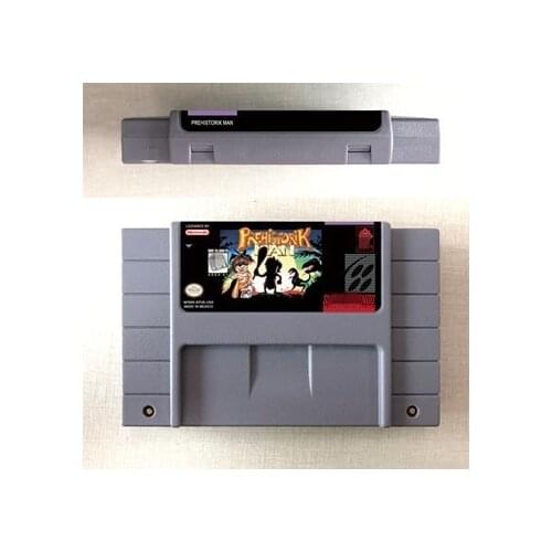 Prehistoriked man- Action Game Card US Version English Language