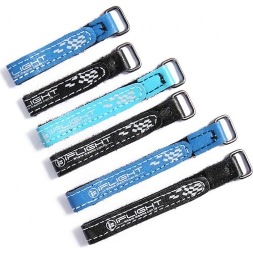 20PCS IFlight Microfiber PU Leather Battery Straps 10X100mm 10X130mm 10X150mm for FPV Tinywhoop Cinewhoop Ducted Drone DIY Parts