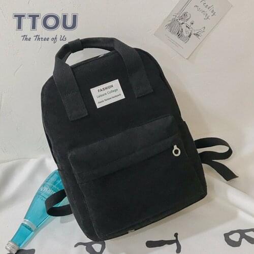 Trend Female Backpack Fashion Women Backpack College School Book Bagpack Harajuku Travel Shoulder Bags For Teenage Girls