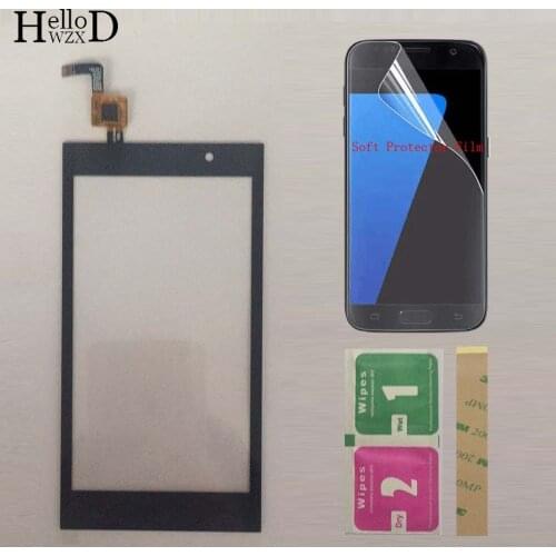 Phone TouchScreen Digitizer For Micromax A104 Touch Screen Canvas Fire 2 Touch Panel Sensor Front Glass Sensor Protector Film