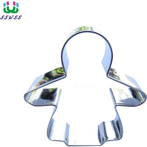 Rag Doll Toys Shaped Cake Cookie Biscuit Baking Mold,Stainless Steel Cake Decorating Fondant Cutters Tools,Direct Selling