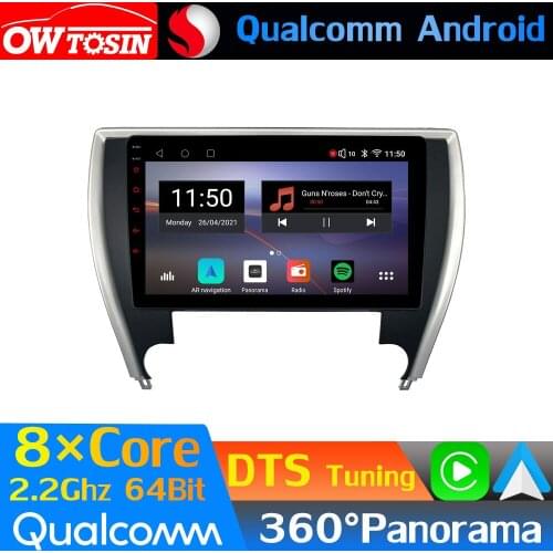 Qualcomm 8Core Android Car Media For Toyota Camry 7 XV50 2015-2017 GPS 360 Panoramic Radio CarPlay DTS HIFI Optical HDMI WiFi