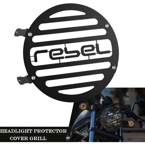REBEL Motorcycle Front Headlight Protector Grille Guard Cover FOR HONDA REBEL CMX 500 300 CM500 CM300 CMX500 CMX300 2020 2021