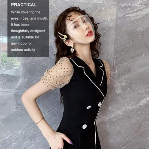 Protective Glasses MaskFull Face Shield Outdoor Anti-spray Mask Unisex Goggles Anti-spray Mask Riding Visor With Box Dropship