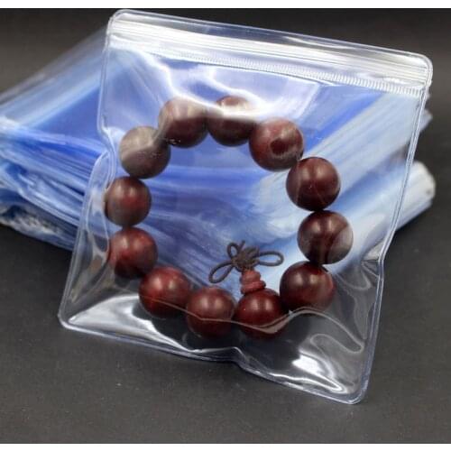 Portable 1PC Thickened 13*13CM Transparent Small Ziplock Plastic Bags Jewelry Gift Food Reclosable Storage Bag