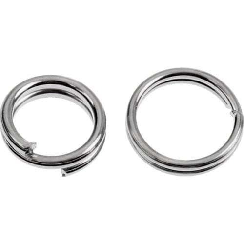 115pcs/Box Fishing Rings Fishing Lure Bait Connectors Assorted