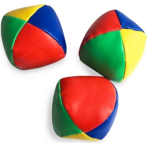 3pcs Kid Throwing Sandbags Toys Juggling Balls Set Classic Bean Bag Juggle Magic Circus Beginner Children Outdoor Sport Toy