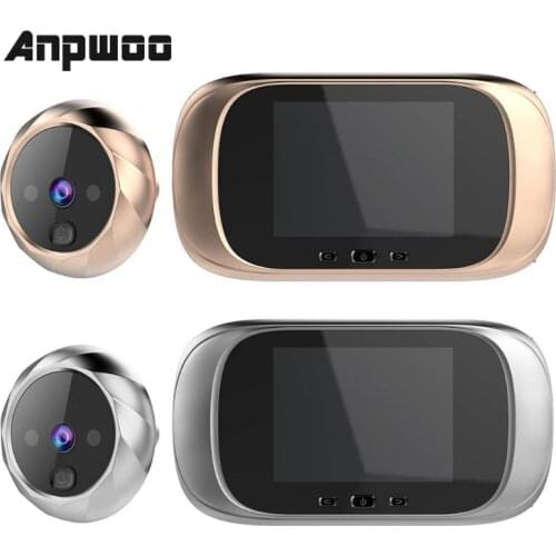 ANPWOO HD Door Viewer Long Standby Video Intercom Infrared Motion Sensor Night Vision Camera Door Bell Home Security Camera