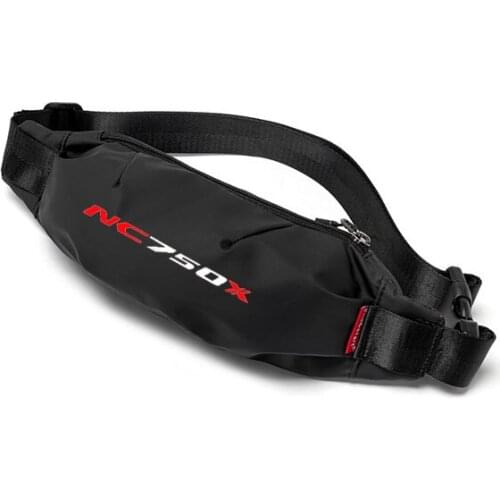 For Honda NC 750 X NC750X LOGO Men Waist Pack Belt Hip Bum Slant back bag Chest Bag Male Motorcycle Riding Antitheft Purse