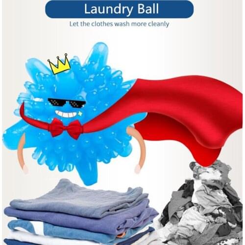 Eco-Friendly Reusable Dryer Ball Replace Laundry Washer Fabric Softener wrinkle releasing dryer ball in Laundry Balls