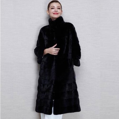 Enkofofo Fur Coats With Collar