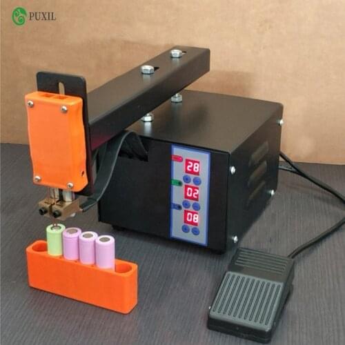 JSD-IIS Point Welding Machine Household Handheld Spot Welding Machine Small Battery Pack Welder Lithium Battery Welder 110V/220V