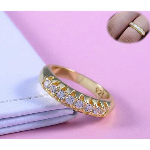 Lingmei Fashion New Gorgeous OvalGold Silver Color Ring Women Stylish Jewelry Wholesale