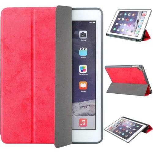Magnet Premium Pencil Holder Slot Case for iPad Pro 10.5 2017 Cover PU Leather for iPad 10.5 2018 Release Stand Case A1701 A1709