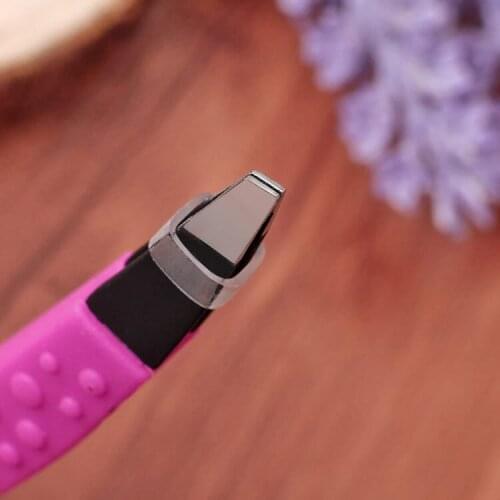 Makeup eyelashes Eyebrow Tweezer clip anti-skid design hair remover Facial Makeup Tools false Eyelashes for Face Nose Beauty