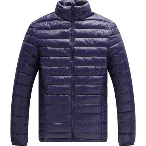 MRMT 2021 Brand Mens Jackets Frivolous Paragraph Down Cotton-padded for Male Collar Short Warm Cotton-padded Clothes Jacket