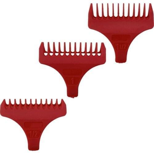 Professional Guide Comb Set Hair Clipper Limit Combs 1.5mm 3mm 4.5mm Standard Attachment Trimmer Part Accessories for Wahl