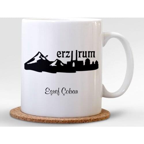 Personalized Erzurum White Mug Cup-002