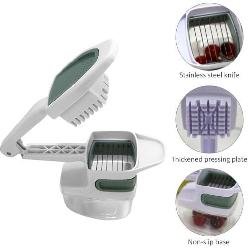 New Stainless Steel Garlic Press Manual Garlic Mincer Chopping Garlic Tools Fruit Vegetable Tools Kitchen Gadgets