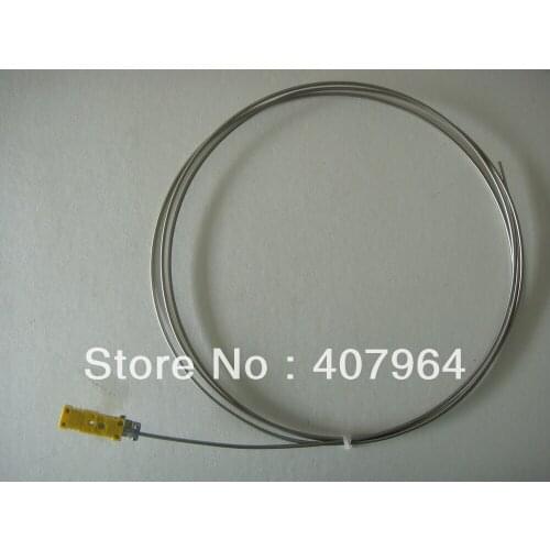 Industrial thermocouple K Type with Mini Connector male and femalediameter 3mm 1000mm length