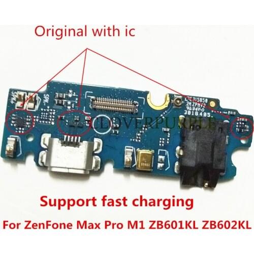 1x Original USB Charging Dock Charger Connector Board Flex Cable For ASUS Zenfone Max Pro M1 ZB601KL ZB602KL