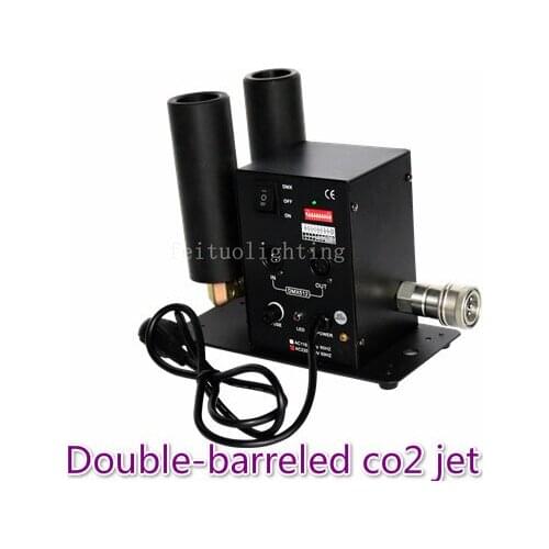 E-8pack New Products 200W Double Barreled Led CO2 Jet Cannon Machine Stage Effect