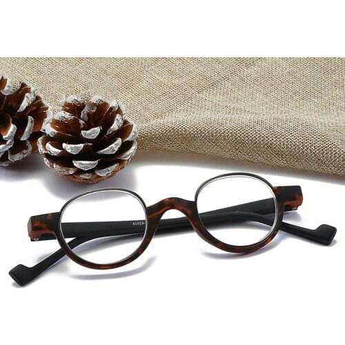 Flexible Tr90 Half Frame Semi Rimless Reader Reading Glasses Presbyopic Eyeglasses Female Male Hyperopia Spectacles