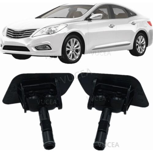 Left Right Side Head Lights Washer Nozzle Cover For Hyundai 20112012 2013 2014 Azera Grandeur Hg 986803V000 986903V000