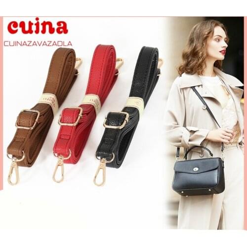 New Long Pu Leather Shoulder Bag Strap Bag Handles Diy Replacement Purse Handle For Handbag Belts Strap Bag Accessories