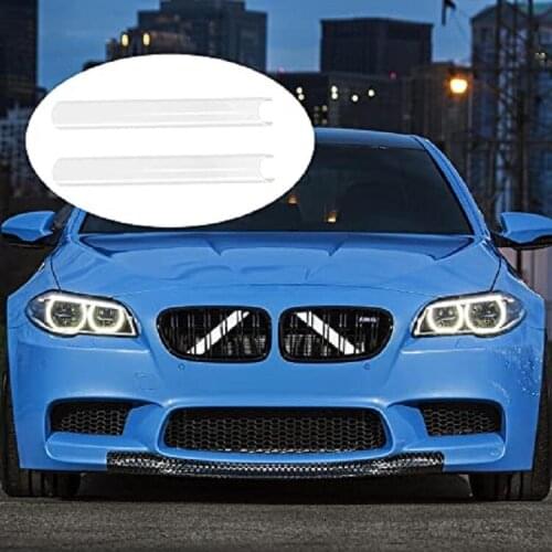 Front Grille Trim Strips For BMW F30 F32 3 4 Series 4 Color Sport Style Grille Trim Strips Cover Frame Car Decorations Stickers