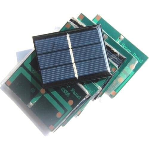 T3EE 0.4W Portable Solar Panel Outdoor Fexible Charger Solar Battery Used for Home Lighting System Mini Solar Cells