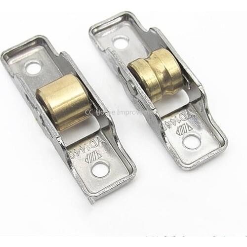 10pcs/set sliding door wheels rollers Heavy Mute stainless steel window Sliding Door Bearing Rollers Furniture Hardware