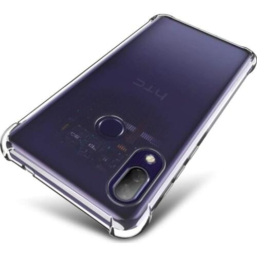 Crystal Silicone TPU Case For HTC Desire 20 Pro 19s 19 Plus 12 s U19e U12 Life U11 U Ultra Transparent Back Cover For HTC U20 5G