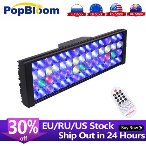 Shannon40 Led Marine Aquarium Light Reef Aquarium Led Lighting Lamp Aquarium Lighting Reef Coral Saltwater Led for 60cm 24" Tank